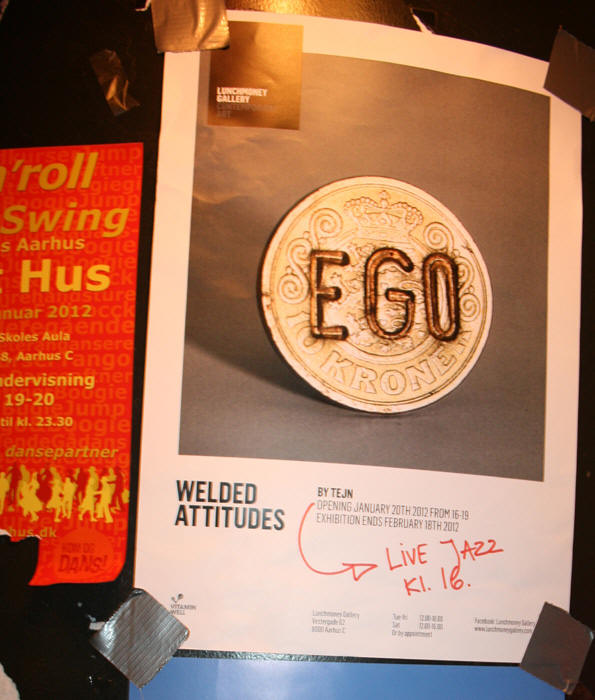 EGO-COIN, a conceptual art project by Tejn. The EGO-COIN is to be used for non-recovery purposes only. 